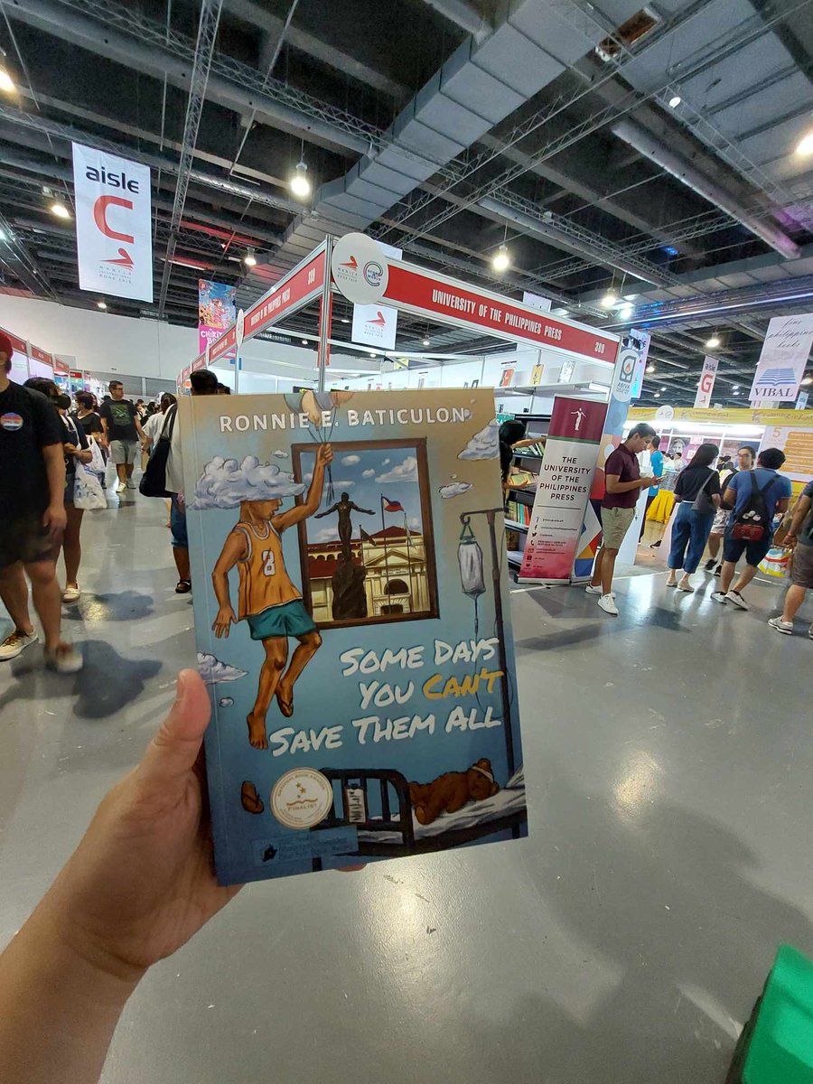 weusfMD's tweet photo. This definitely made my day. #SomeDaysBook #UPPress #MIBF2023 https://t.co/AVedwJqig7