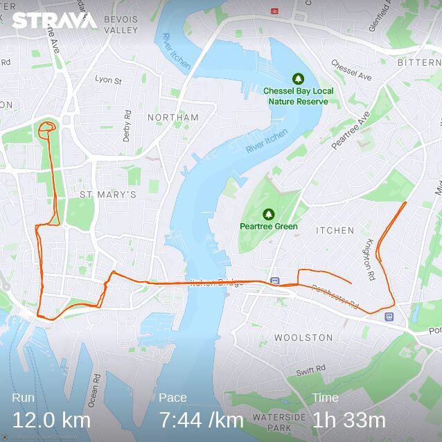Check out my run on Strava.
strava.app.link/LCKJcVDD8Cb 
My longest run to date! Trying to slowly increase my distance. #run #improve #betterthanbefore #goal