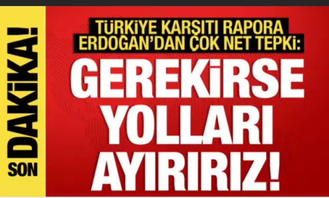 Avrupa birliğinin yıllarca bizim burnumuzu yere sürtmek için uydurduğu bahanelerden usandık artık. Bu konuda hükumetin dış politikasını destekliyorum. @RTErdogan @HakanFidan