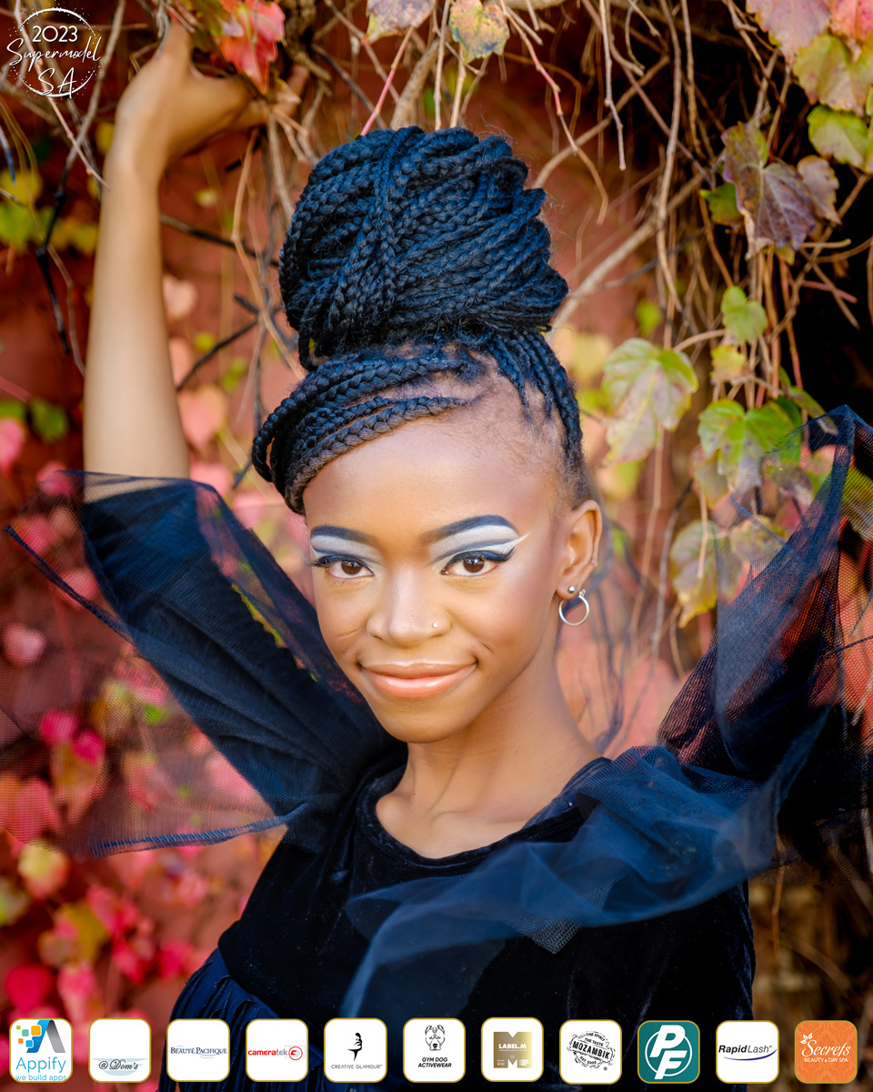 SupermodelSA's tweet photo. Supermodel SA 2023 - Flashback! Supermodel SA 2023 - Theme 2: Fierce and Feminine
Contestant: Neo Mathopa
📸: Chantal-Mari Clapton - Potch Academy Photography Studio
💄: Stephan Venter - Makeup by Stephan Venter

#cameratek #modelshoot #photography #photoshoot #supermodelsa https://t.co/1cZrusIHHS
