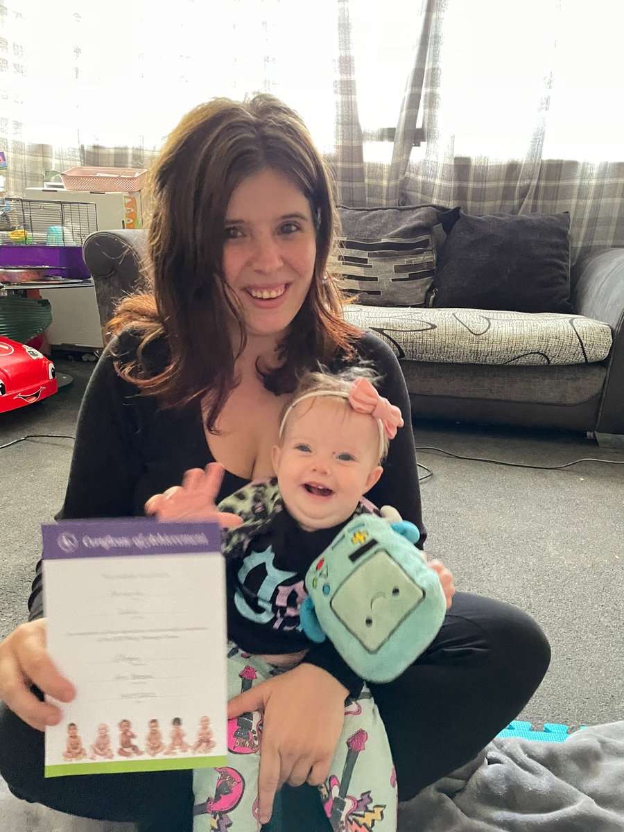 HomeStartGS's tweet photo. A big well done Jeananne and Indie who received their certificate for completing their 5 week Baby Massage course with our Perinatal Family Support Co-ordinator AmyπΆπ
#babymassage #perinatalsupport
@homestartuk @RobertsonTrust @NHSGGC @PMHN_Scot @ParentInfantFdn https://t.co/LNgsl4jbuS