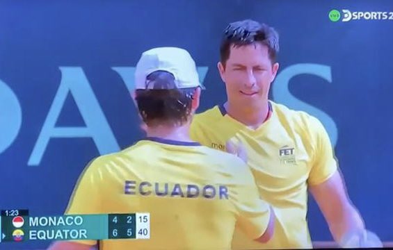 kennycastrog's tweet photo. #CopaDavis Game set match!
La dupla ecuatoriana @goescobar89 y @diegohidalgoEC se llevan el 2do punto de la serie ante Mónaco al vencer 6-4 6-2 a Arneodo/Nys.
Soberbia actuación de los tricolores que suman su 5to PG juntos en Copa Davis.
Ecuador 2-1 arriba.
Info por @gyetenisclub https://t.co/y6nmzmpfl4