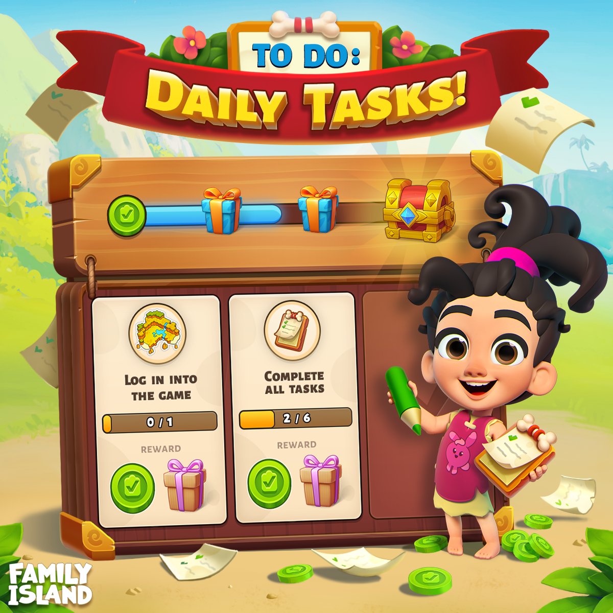 Family Island Game tweet media