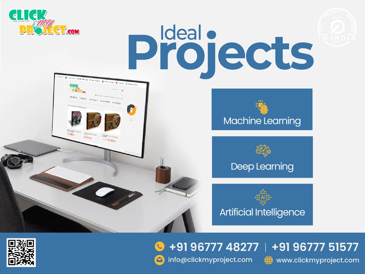 ClickMyProject's tweet photo. ClickMyProject: where technology meets creativity for the most epic final year projects ever!☺️

Call: 9677748277, +91 96777 51577

#ClickMyProject #finalyearproject #ieeeprojects #studentsproject #projectcenter #projectwithsourcecode #onlineprojects #engineeringprojects https://t.co/9gOBSOpCJf