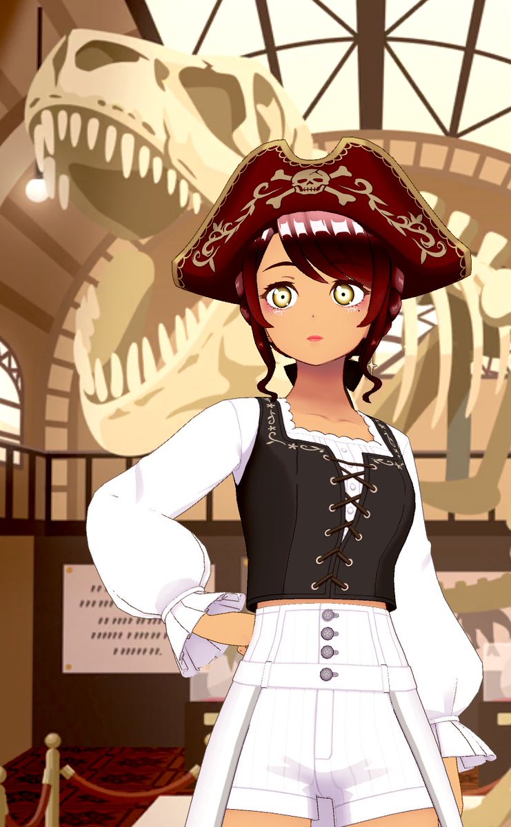 OceanFlora_VT's tweet photo. The Lady, Captain Ocean, at your service! ✨
We’re one of those, “Different kinds of pirates” 🤭❤️
#onepiece #realityapp #realitystreamer #VTuberEN https://t.co/KEeeqgiRRa