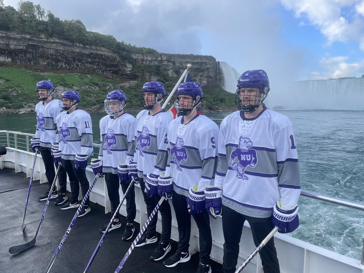 We welcomed the <a href="/NUPurpleEagles/">Niagara Purple Eagles</a> Men’s Hockey Team for their jersey reveal this week. Our guests treated them like celebrities!