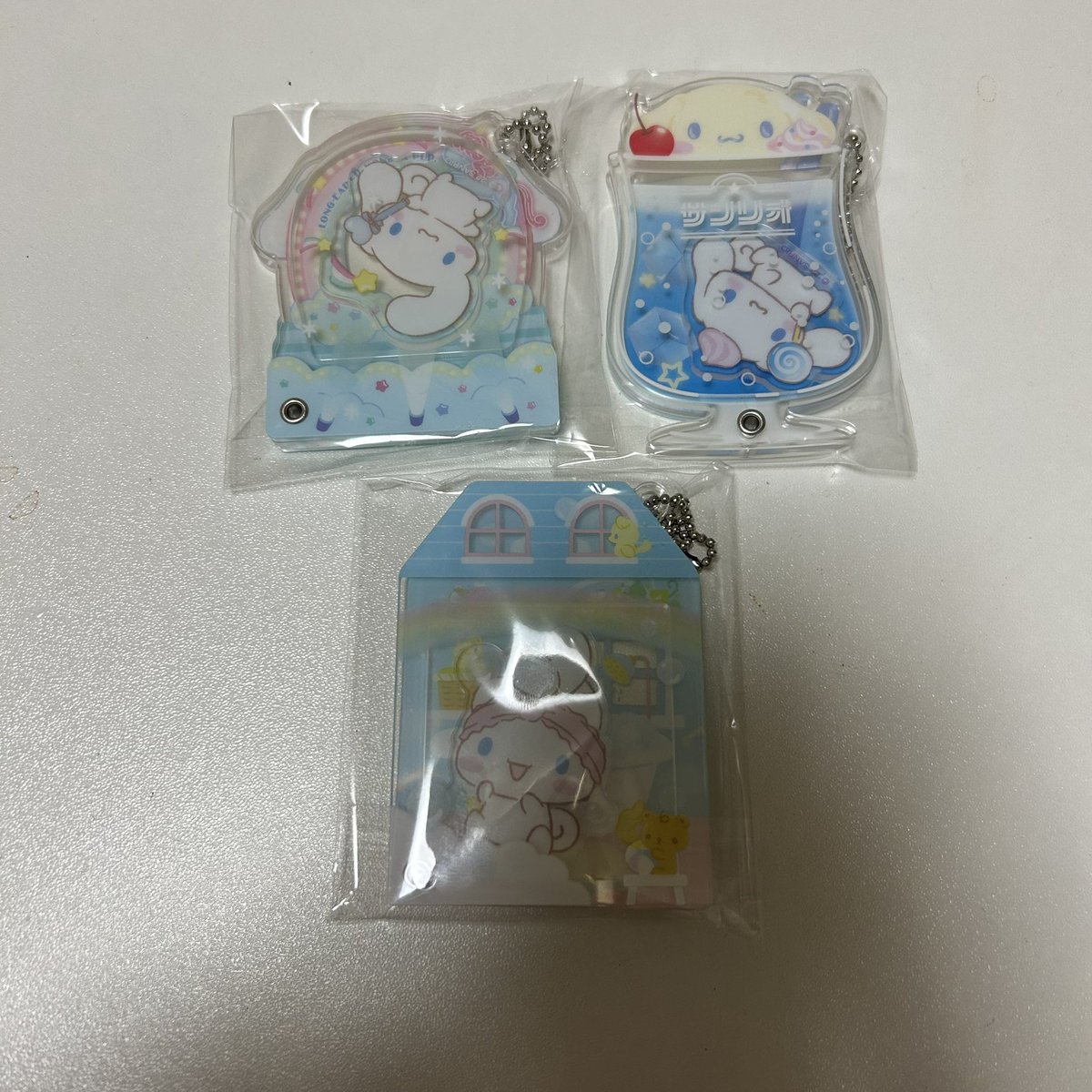 k__r_u's tweet photo. @Say_the_GO @1 因みにシナモンくんこちら所持しているのですが、どれかお求めではないでしょうか？差額の件についてかしこまりました。よろしくお願いいたします。 https://t.co/YTvaI6s9Ki