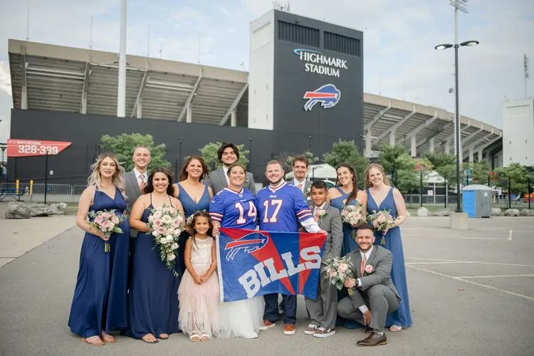 “We are diehard Buffalo Bills fans,” Sadie says. “We both got Bills tattoos, and our season tickets were the first big purchase we made together as a couple. The stadium is a place that we love.” Read their story: buff.ly/3Rheih2