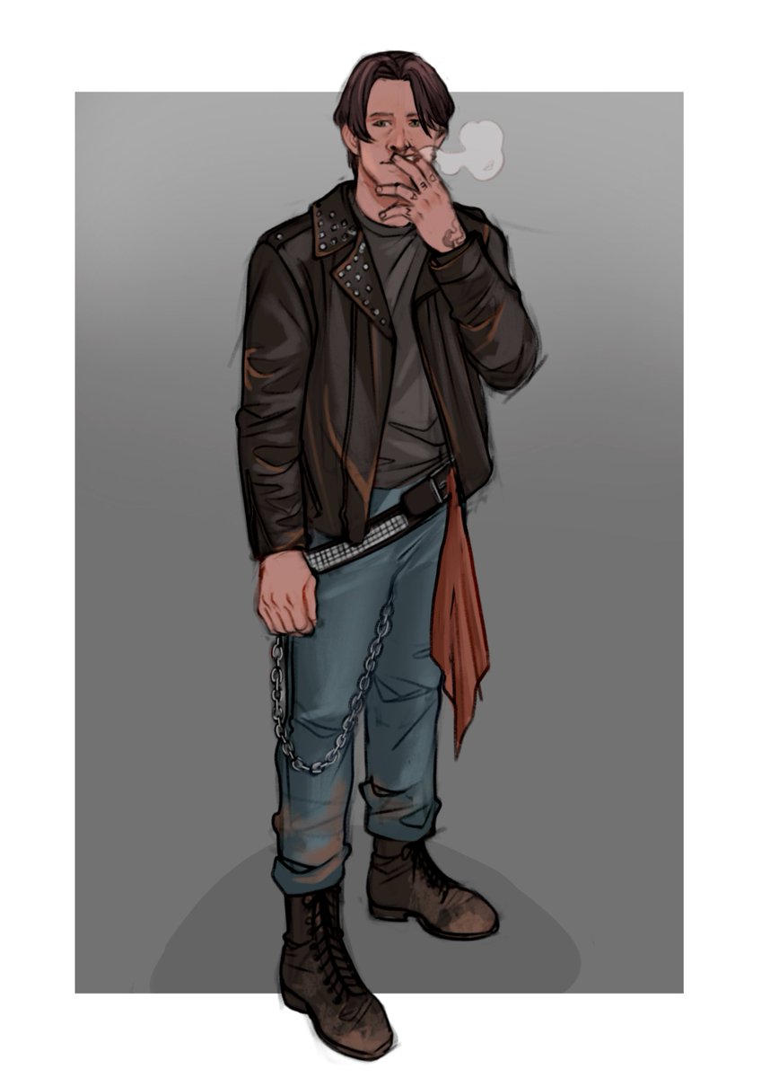 college boy. when sam leaves and is able to dress himself, he goes full punk
#samwinchester  #supernatural