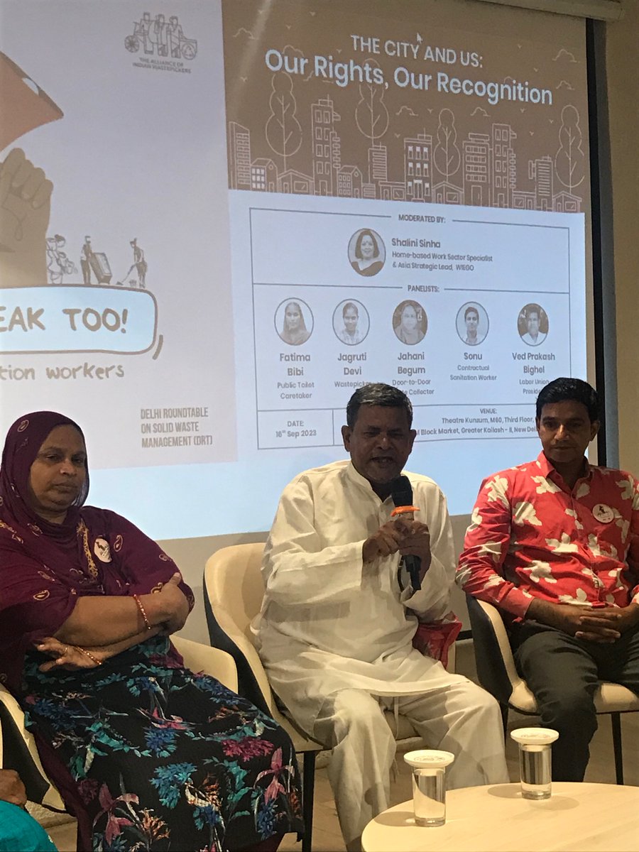 Ved Prakash, a 60 year old sewage worker has dedicated his life to improve conditions for those who keep our city clean. His journey from the sewerage worker to fighting for workers' rights is an inspiring story we all need to hear. 
#WeSpeakToo #SanitationWorkers #EmpowerVoices