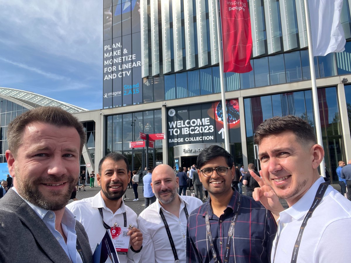 Glad to be at the <a href="/IBCShow/">IBC</a> with the <a href="/api_video/">api.video</a> team to meet our customers and partners!
#ibc2023  #techinnovation