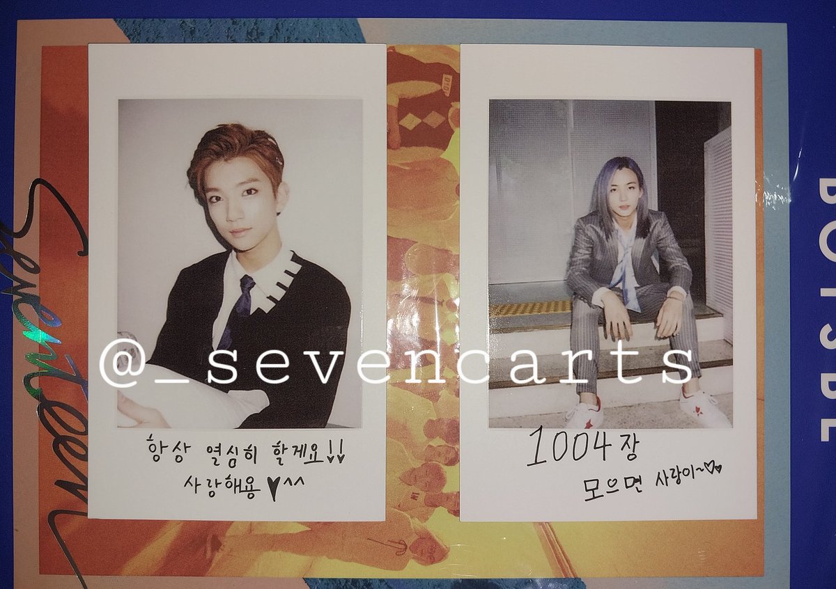 _sevencarts's tweet image. wts lfb ph 

SEVENTEEN BOYSBE ALBUM Polaroid 

♡ onhand
♡ Php 900 SET
♡ mint
♡ payo / 3 days
♡ rcbt

reply / dm

🏷 svt photocard jeonghan joshua shua han hide seek ver rpc boys be pc