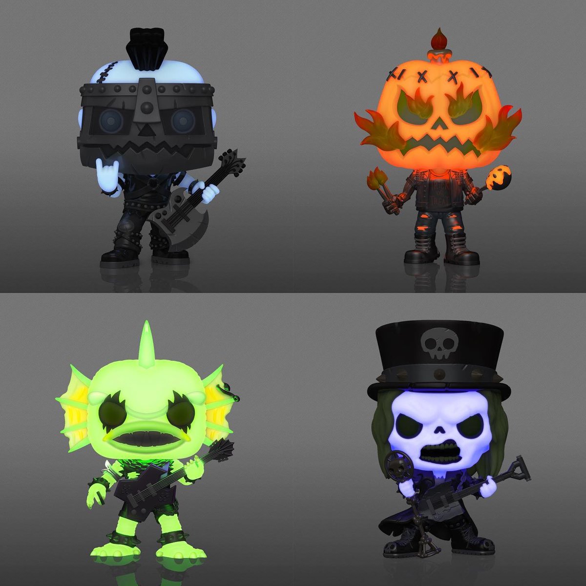 DisTrackers's tweet image. First look at NYCC exclusive Heavy Metal Halloween Mascots!
.
#NYCC #Funko #FunkoPop #FunkoPopVinyl #Pop #PopVinyl #Collectibles #Collectible #DisTrackers