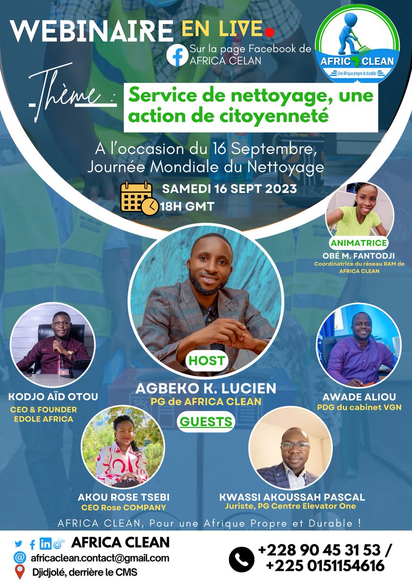 AFRICA CLEAN tweet media