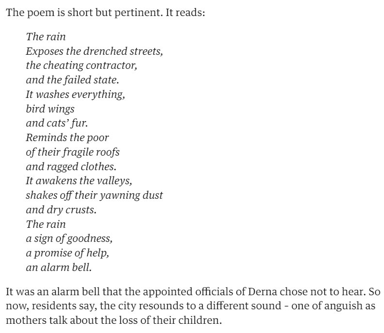 EdsPoets's tweet photo. Poem by Mustafa al-Trabelsi who recently died in the Lybian floods https://t.co/MVKSixVCCV