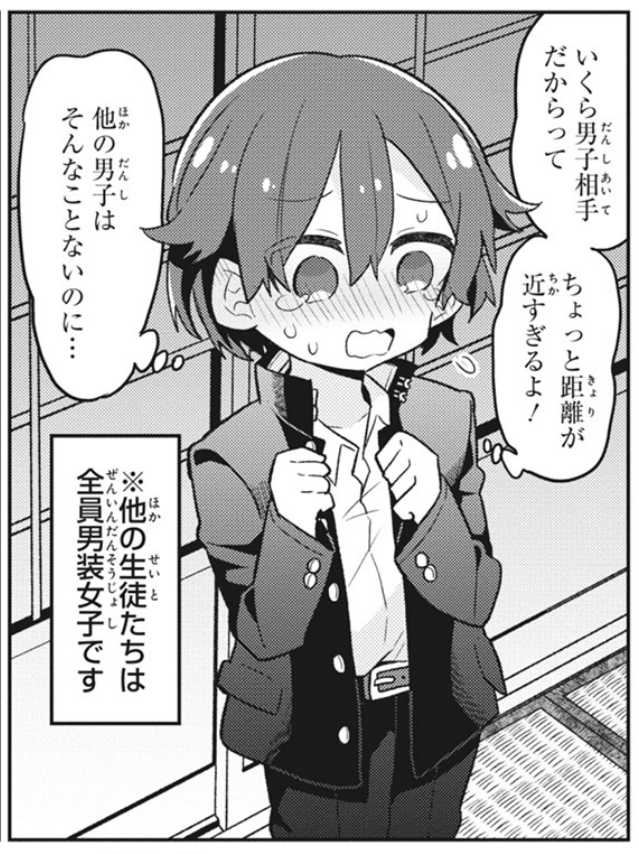 とにかく男装女子が山ほど出てくる漫画です。よろしくお願いします!