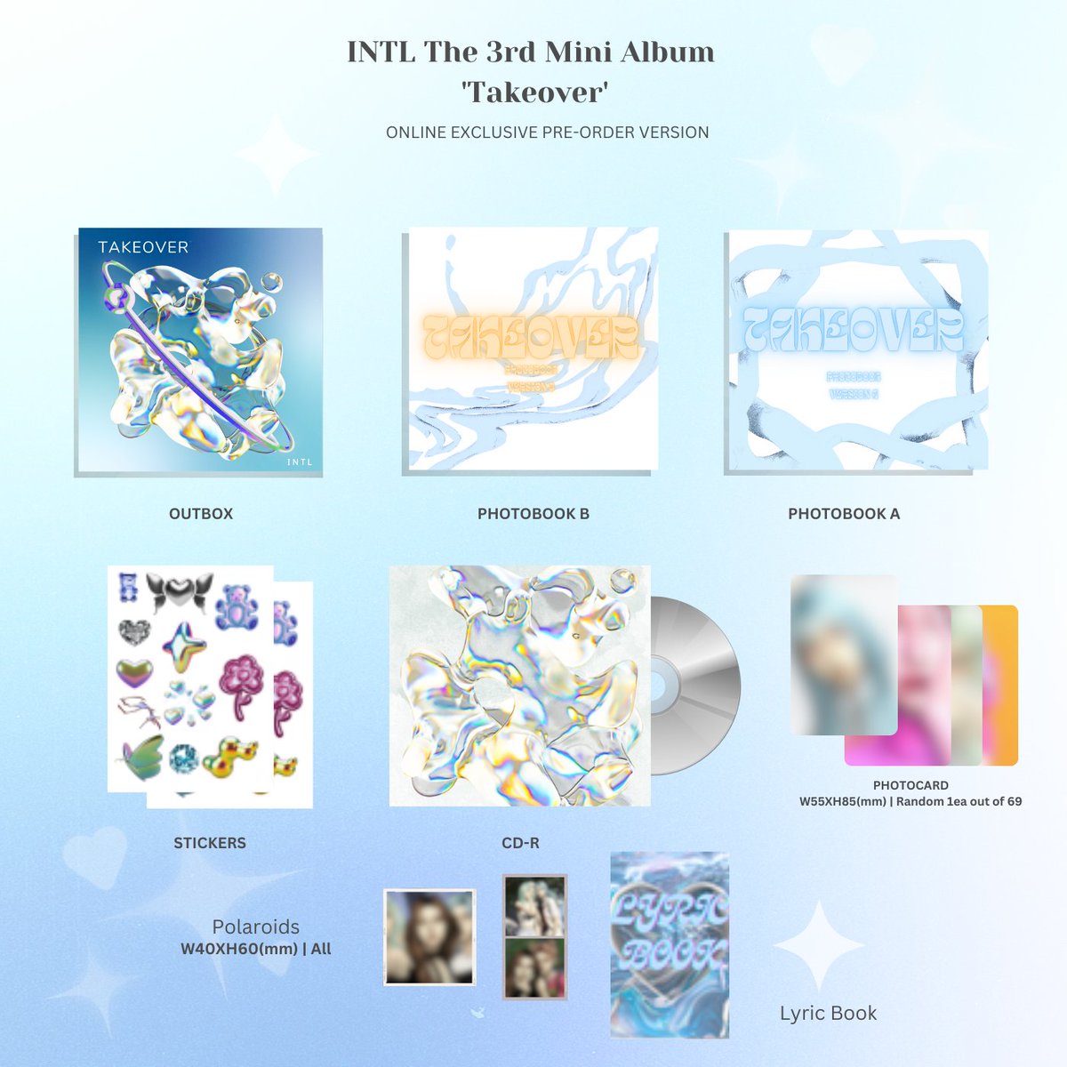 OFFICIAL_INTL's tweet photo. [NEW ☄️]
[MUSIC ₊˚ʚ 💙]

INTL (아이엔티에르) 

The 3rd Mini Album 

[TAKEOVER]

 Online Exclusive  

PRE-ORDER : 23.00.00  ₊˚ʚ 💙 ₊˚✧ ﾟ.· 

https://t.co/yHpEKPKv9k…

[Order Now]
https://t.co/9x5yiHe5O2

#아이엔티에르 #INTL #TAKEOVER_INTL https://t.co/haUNPBhgIy