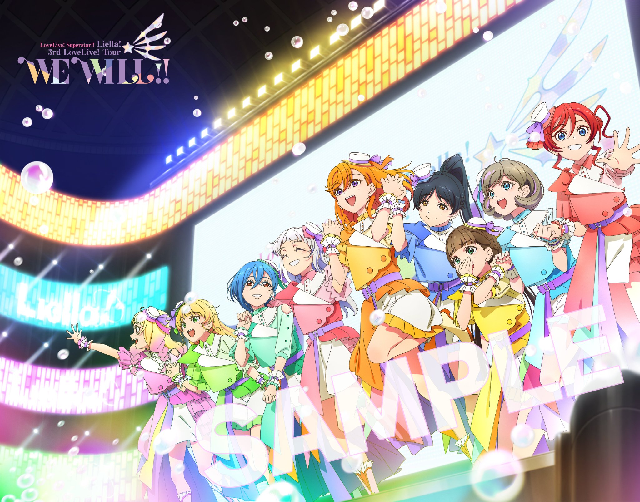 ラブライブ【等身大ポスターと掛け軸】 ラブライブ！ レイヤードグラフ(R) μ's 3rd Anniversary