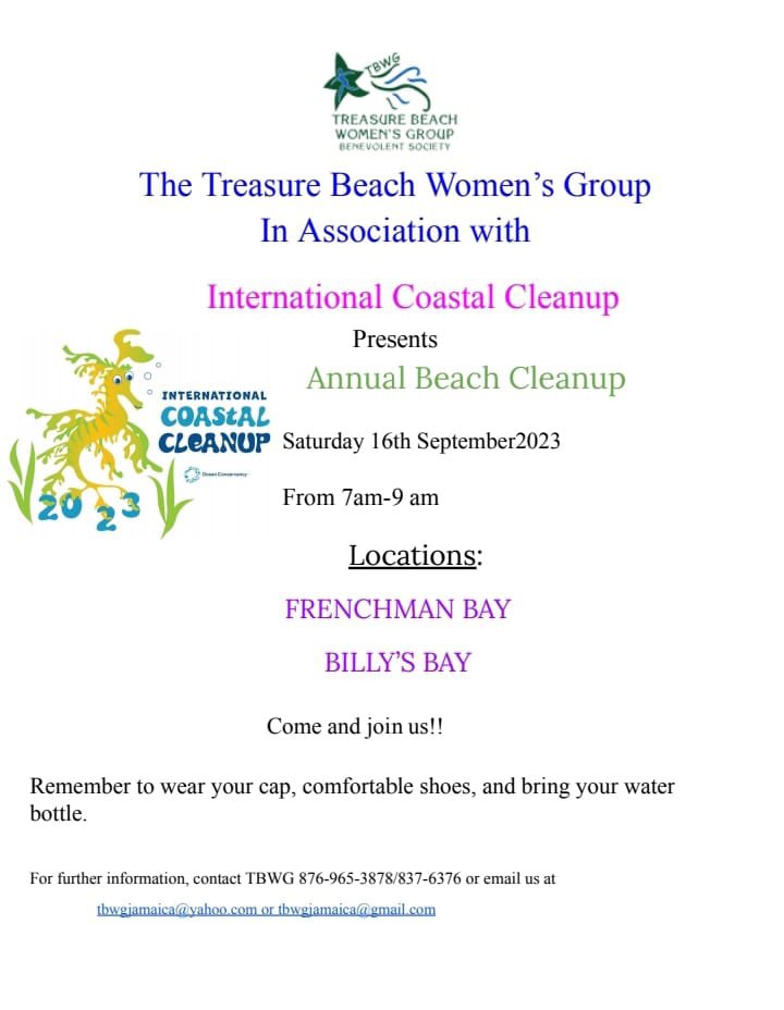 It feels some kinda way that I’m not able to join the TBWG team this year for the annual beach cleanup. #NuhDuttyUpJamaica