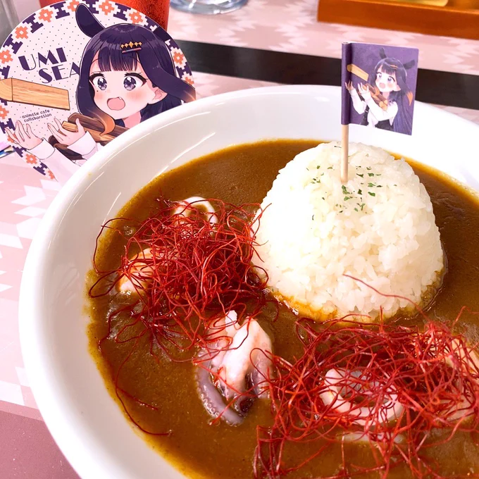 ハイネくんのお供にコラボカフェ行ってきました 