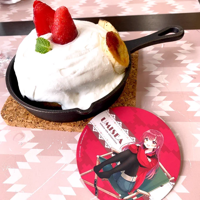 ハイネくんのお供にコラボカフェ行ってきました 