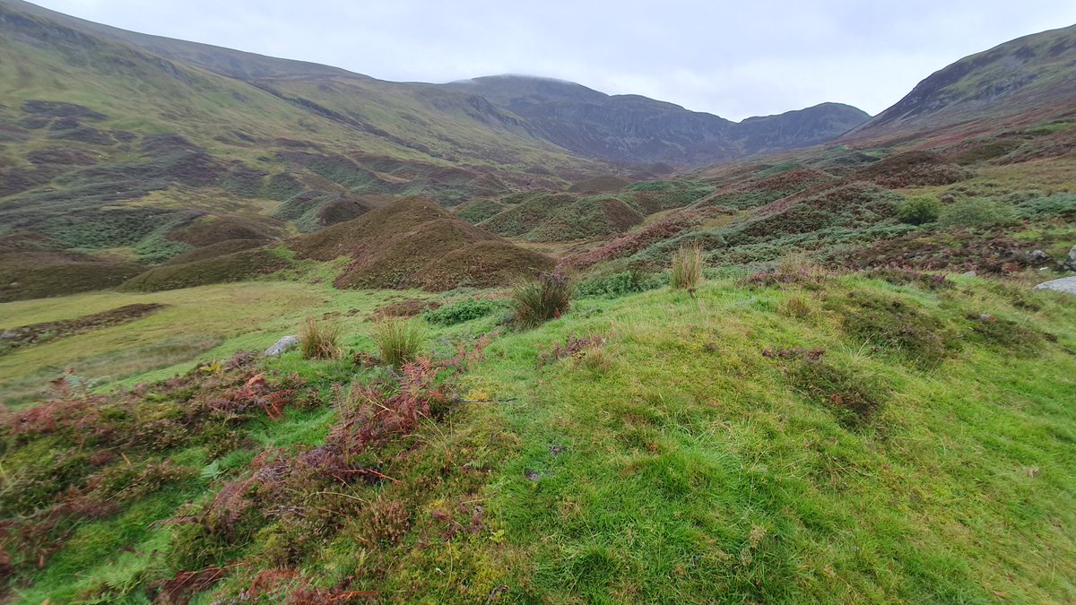 Moraine at the end of Glen Turret, absolutely classic