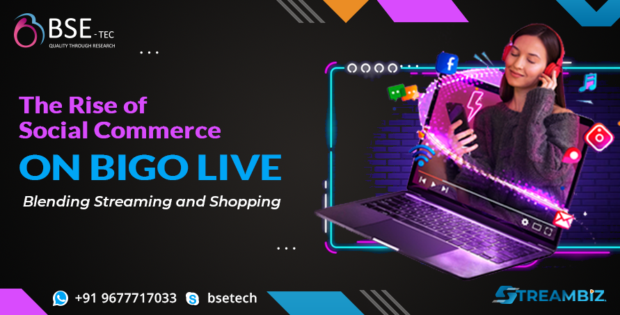 Retail therapy is even better with Live shopping in the comfort of your home. Discover the latest trends in eCommerce with the Bigo Live-like platform’s Social Commerce. Learn more.
bsetec.com/blog/the-rise-…

#bigoliveclonescript #LiveStreamShopping #livestreamingappscript