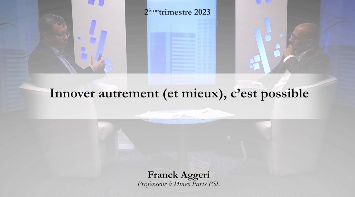 [✉️ 🖋️📝]

In this interview, Franck Aggeri, professor at Mines Paris PSL, discusses the main points from his book "Innovation, but why? Essay on an economic, social, and managerial myth." 

Here's a summary of the key points developed by Franck Aggeri:

1.Undesirable Effects of
