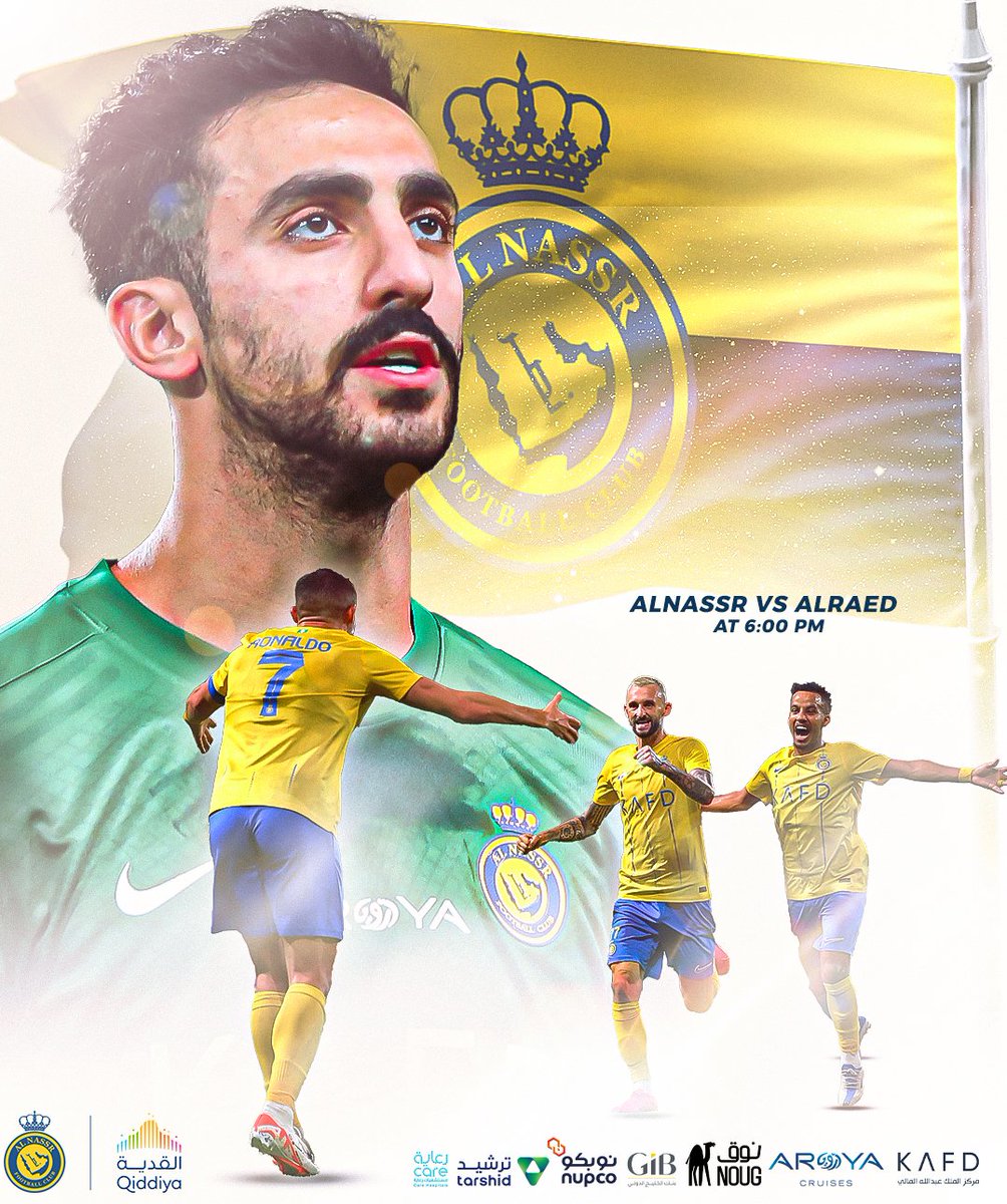 سحب على 1000ريال لفائزين 💰🔥
برعاية #كروز_السعودية

توقع نتيجة مباراة #النصر_الرايد
الشروط
1- كتابة النتيجة الصحيحة في تعليقات هذه التغريدة
2 ريتويت  للتغريدة
3-توقع واحد لكل شخص
4-متابعة حسابنا
      السحب الليله  بعد نهاية المباراة ⚽🙏🏻
على بركة الله تعالى فالكم التوفيق