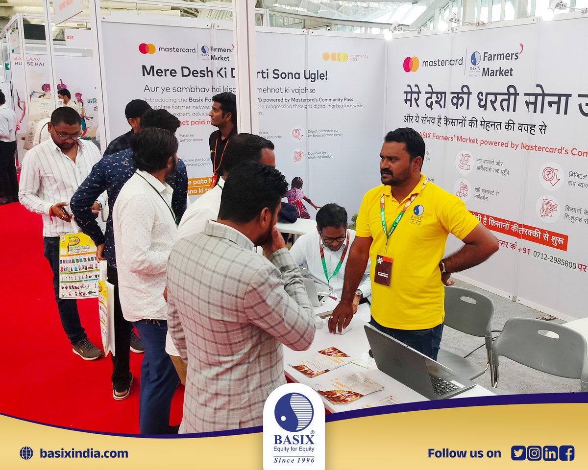 BasicsLtd's tweet image. Day 2 at Kisan Biz in Navi Mumbai 

#KisanBiz #BASIXFarmersMarket #CommunityPass #AgriculturalPartnerships #SustainableFarming #FarmersFirst #Agribusiness #RuralEconomy #BuyLocal #SupportFarmers #FarmingInnovation #FoodSecurity #FarmToTable #AgriTech #EmpoweringFarmers