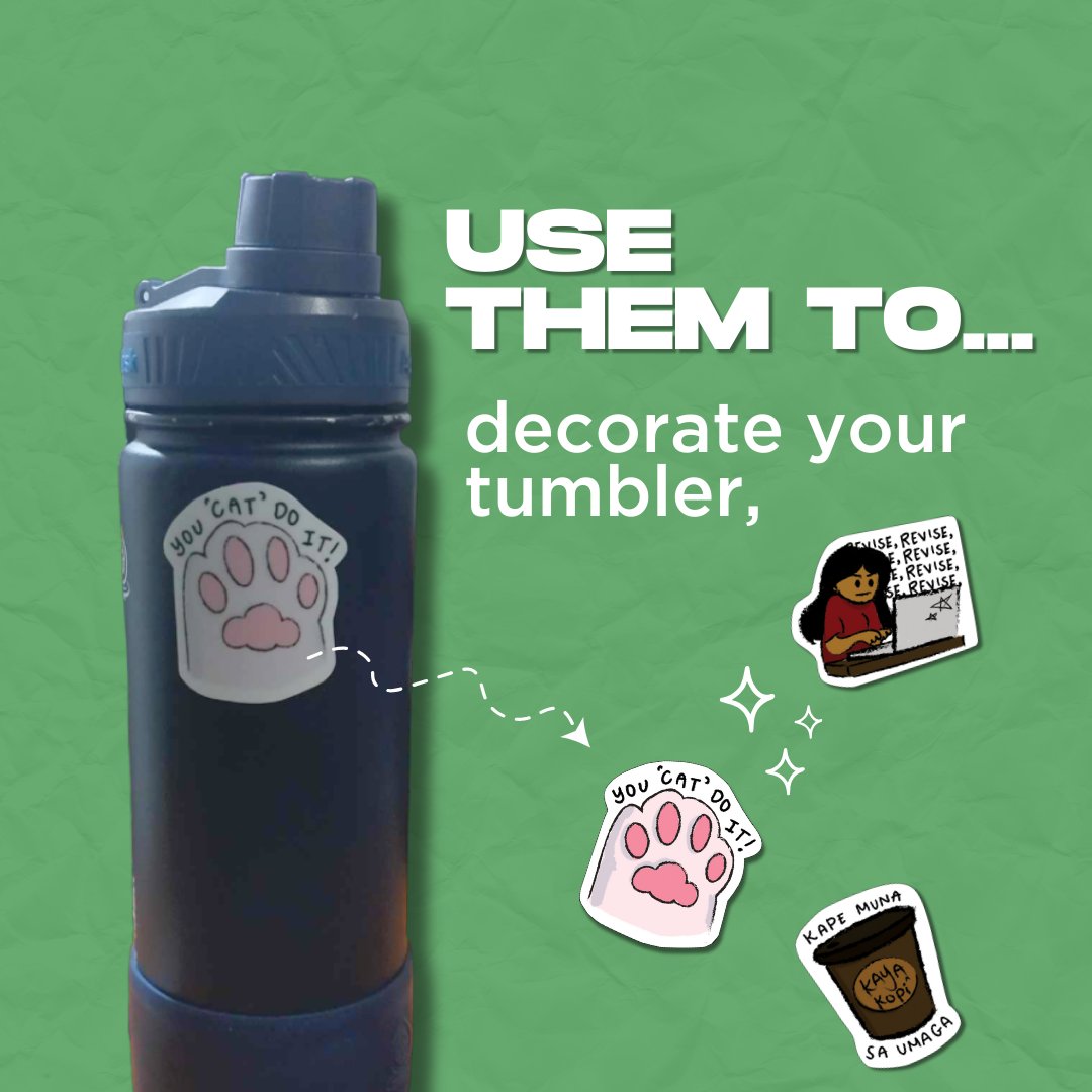 UPCOMMRESSOC's tweet photo. Give your laptop a pop of color with the latest CRes stickers!
Stickers are vinyl matte-laminated, made to be scratch, tear, and even waterproof!
Pre-order through this link: https://t.co/sMyMKLuyC5
#beyondresearch https://t.co/NTnvnu5MsZ