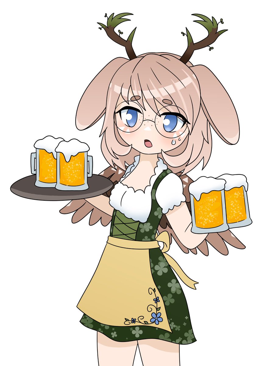 aleida_live's tweet photo. I had the most random inspiration to draw this for Oktoberfest ๐บ๐ฅจ #artleida https://t.co/WMh1BMWRXK