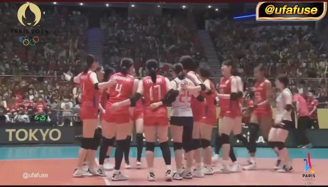 Congrats for the win of the 1st match Hinotori Japan against Peru 👏  #ALLforPARIS #CatchOurDream #OQT