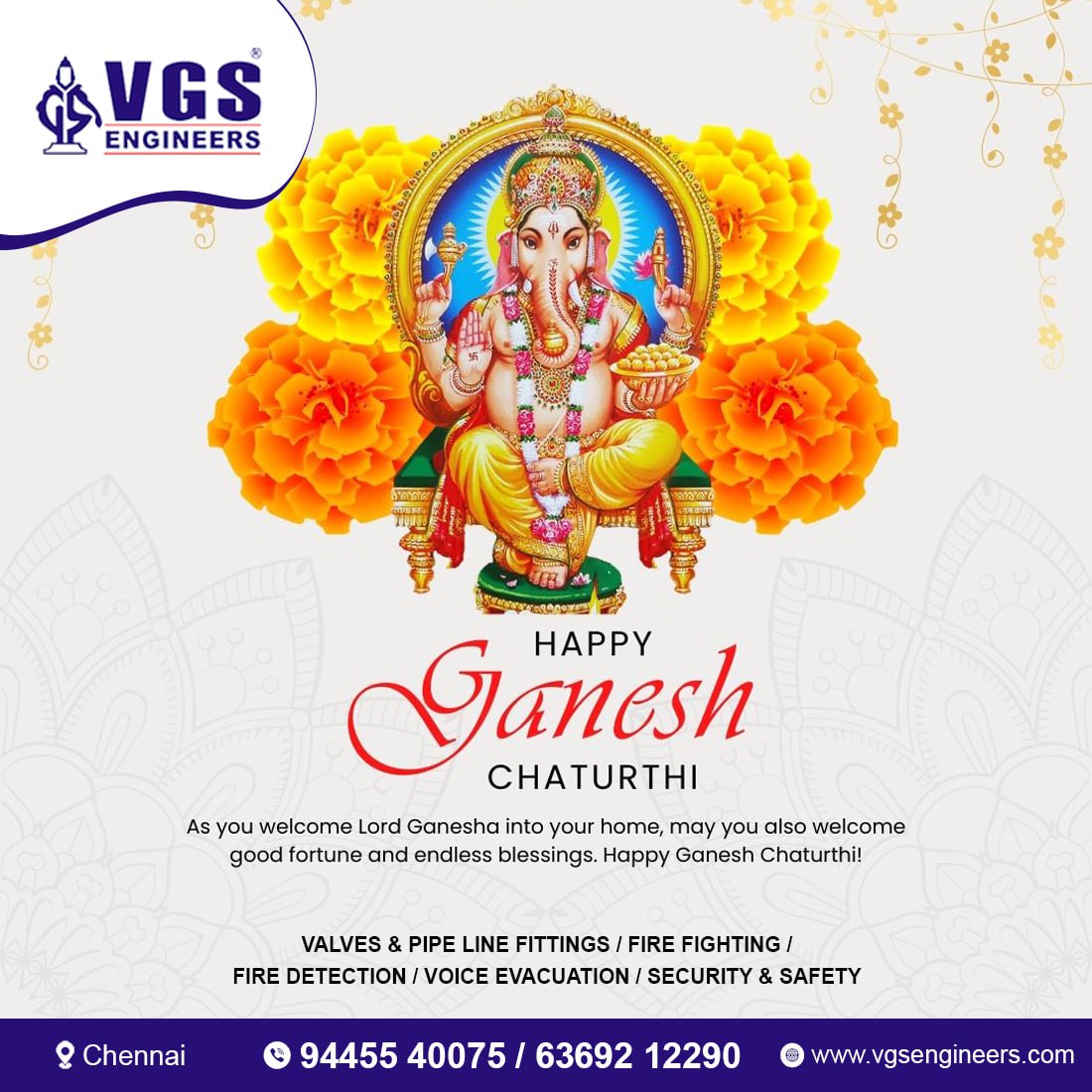 vgsengineer's tweet photo. #vgsengineers #happyvinayagarchaturthi #ganeshchaturthi2023 #VinayagarChaturthi https://t.co/IEAngK2XF8