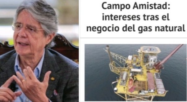 NEGOCIO REDONDO: IMPORTAR LO QUE PODEMOS PRODUCIR PARA ENRIQUECER A LOS PANAS 

El Gobierno de Lasso pretende usar las instalaciones del Campo Amistad para la importación de gas cuando el recurso se puede producir por la estatal Petroecuador. 

El Gobierno se niega a