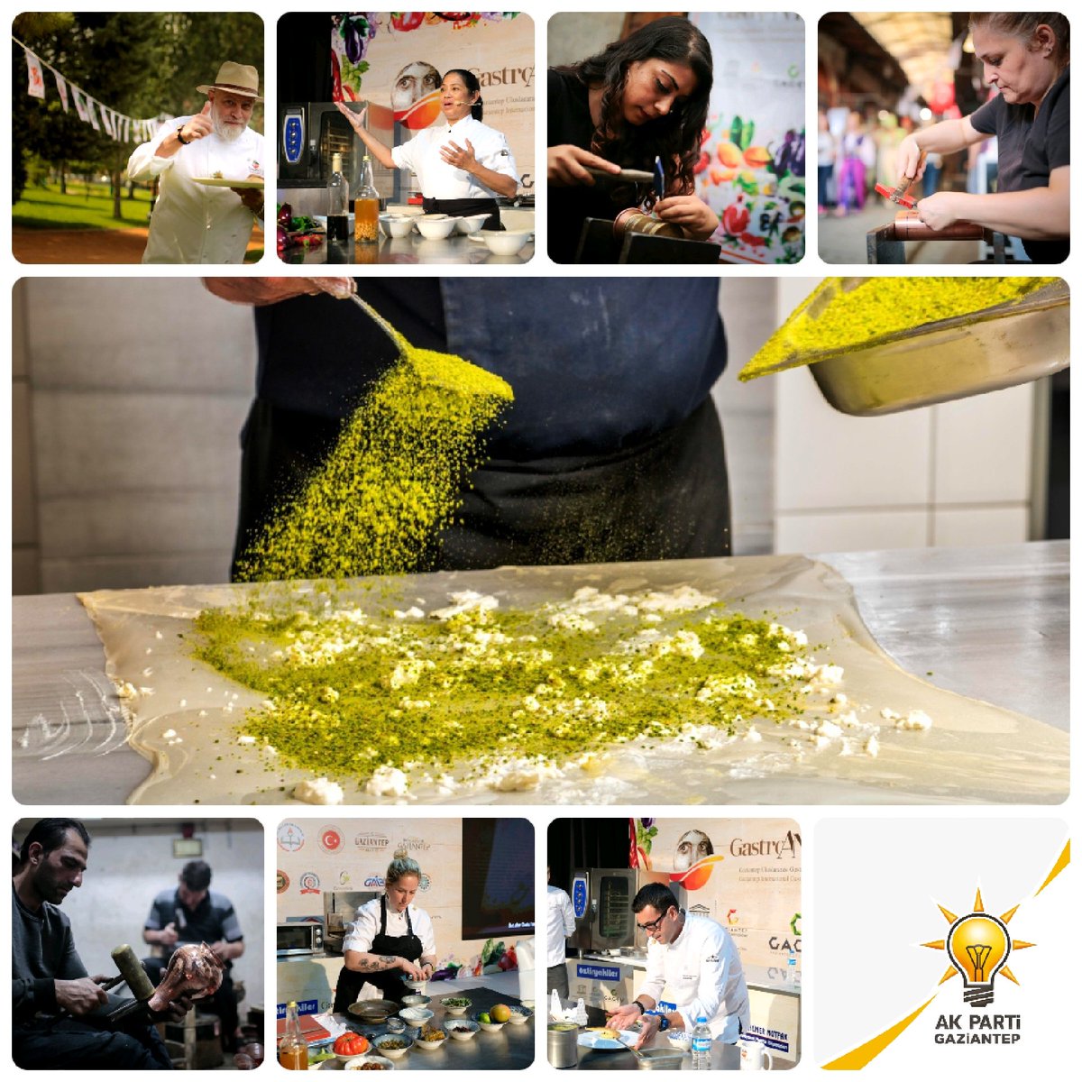 AKPartiG_Antep's tweet photo. Gastro Antep 

@muratcetin27
@FatmaSahin

#GastroAntepKültürYolu #TürkiyeKültürYoluFestivalleri #GastroAntep #Gaziantep https://t.co/ULgWzWsdm6