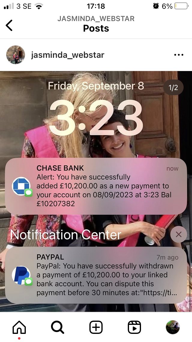 vatoffilth's tweet photo. @instagram More Evidence of the hacker using the account @jasminda_webstar to steal my identity and convince people to Fucken invest in bitcoin scam @instagram you guys are so ridiculously incompetent like what more do u need https://t.co/4NG8zHdlPc