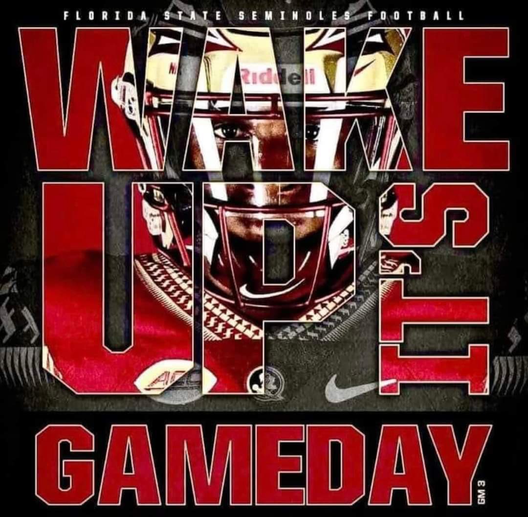 BostonNoleGirl's tweet photo. Wake up y’all!!! It’s Game Day!!! 🏹🏹🏹
#GoNoles #FSTwitter #OneTribe #BeatBC
❤️💛❤️💛❤️💛 https://t.co/ApKT2TkHMu
