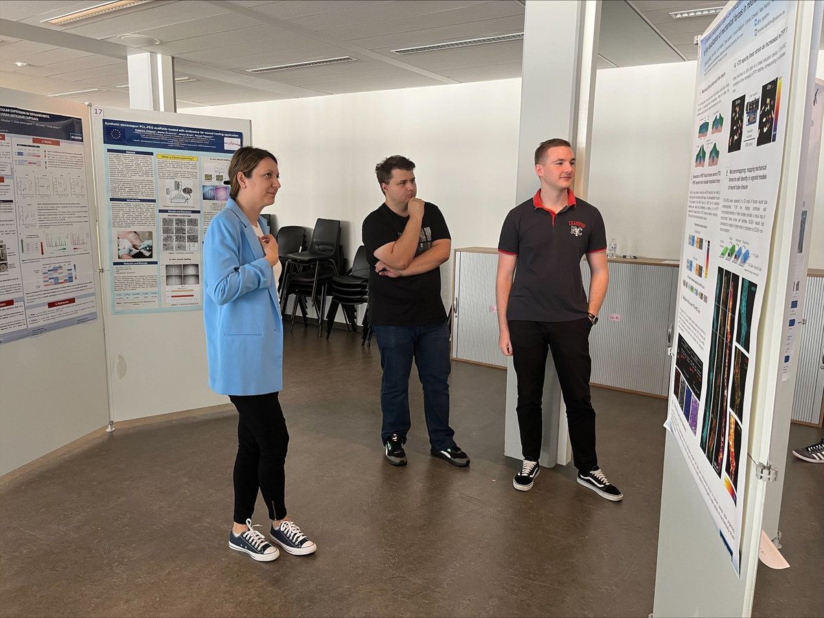 SoftLungX's tweet photo. SoftLungX team members have attended the summer school ”Feel the force” at KU, Leuven (September 12-15) to exchange ideas, discuss potential collaborations and promote SoftLungX project 💻

https://t.co/4tMH0rksX8

@HosmartAI

#MedicalImageProcessing #helathcare #machinelearning https://t.co/VqTwlySYB4