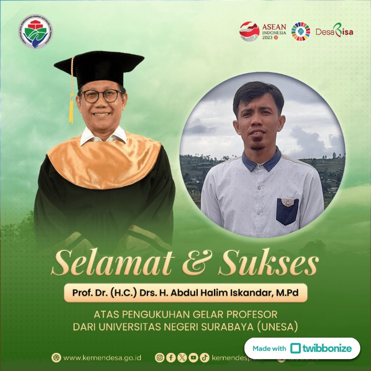 DankerPd's tweet photo. #GusProf
#GusProf

@jokowi 
@halimiskandarnu
@Kemendespdtt
@malik_haramain
@imansyukri
@taufikmadjid71
@yusradaridesa 
@azzameldzikrie 
@tppkemendes
@HasanRofiqi4 
@Brigade01Arwan1 
@Wendriadi46 
@adi_turyanto 
@Juntrik08
@Rank_Tuo https://t.co/4OtvB1lmZE