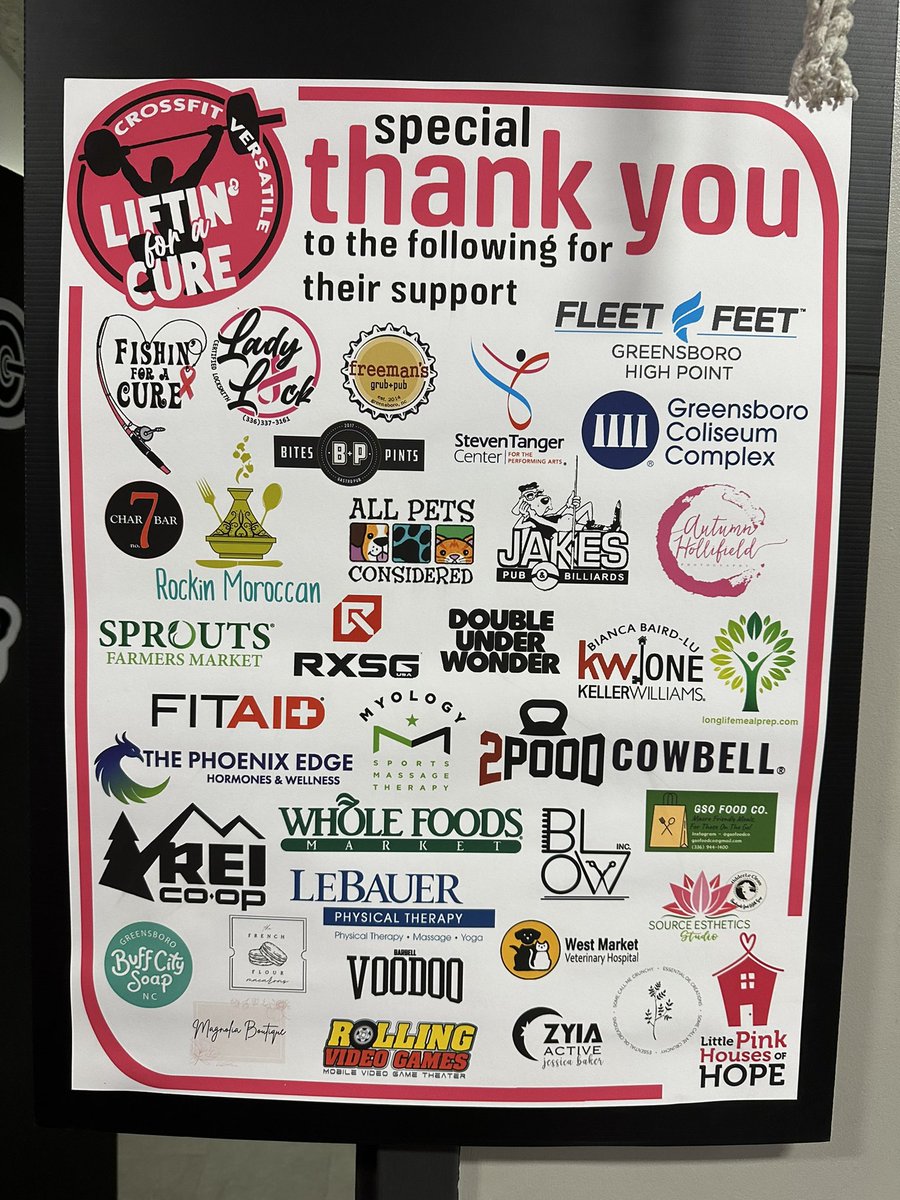 KT_Fishin4acure's tweet photo. Thank you to CrossFit Versatile for hosting #liftingforacure today! This space is amazing! #everycatchcounts #itsoFISHial @DebbieW39469226 https://t.co/4P285jfmoB