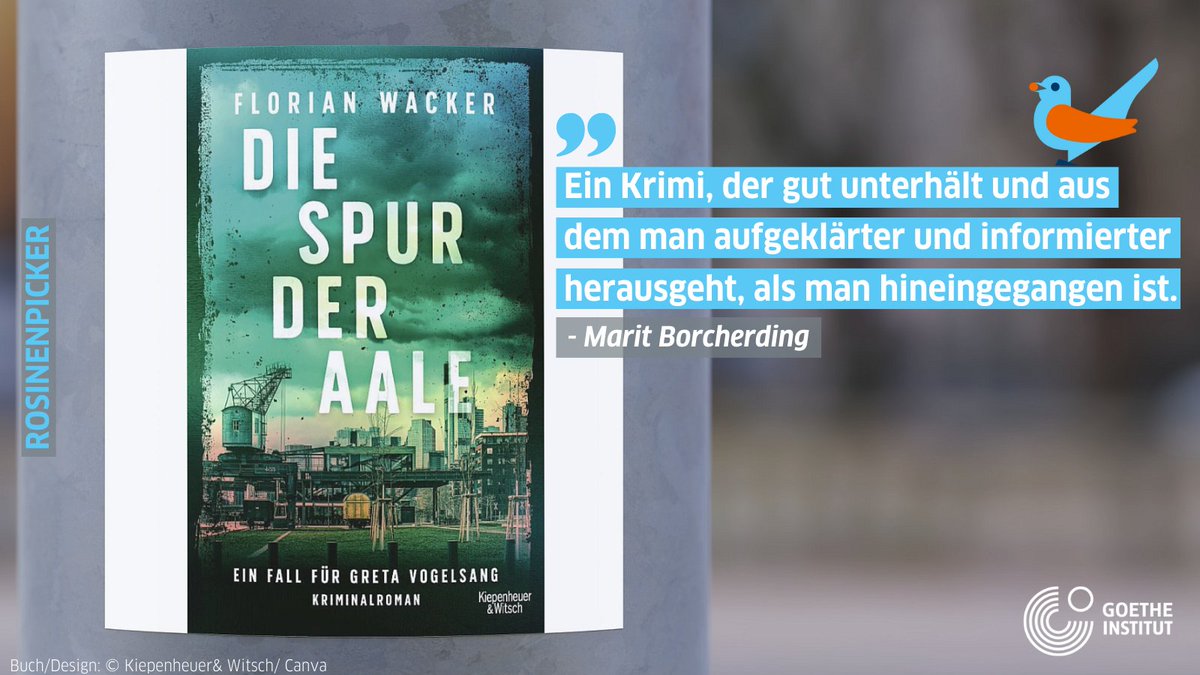 Warum findet ein Zollfahnder einen Aalkopf vor seiner Tür? Und warum überlebt er seinen Angelausflug nicht? Ein Unfall laut Polizei. Mord, sagt die Staatsanwältin. Marit Borcherding begibt sich im #Rosinenpicker auf #DeutschlandNoFilter auf Spurensuche: goethe.de/prj/ger/de/ihr…