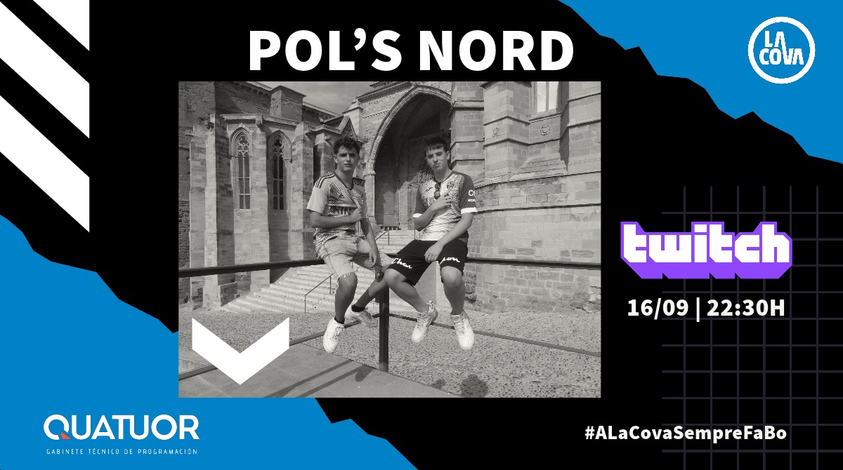 CovaLleida's tweet photo. 💥 𝙋𝙊𝙇'𝙎 𝙉𝙊𝙍𝘿 𝘿𝘼𝙔!

📺 https://t.co/H5PLCks1uU
⌚ 22:30

🤩 Us esperem aquesta nit per fer la prèvia del #AlziraLleida i comentar l'actualitat del @SalvarLleidaEsp!

#ALaCovaSempreFaBo #LleidaEsportiu https://t.co/4WriStkUXM