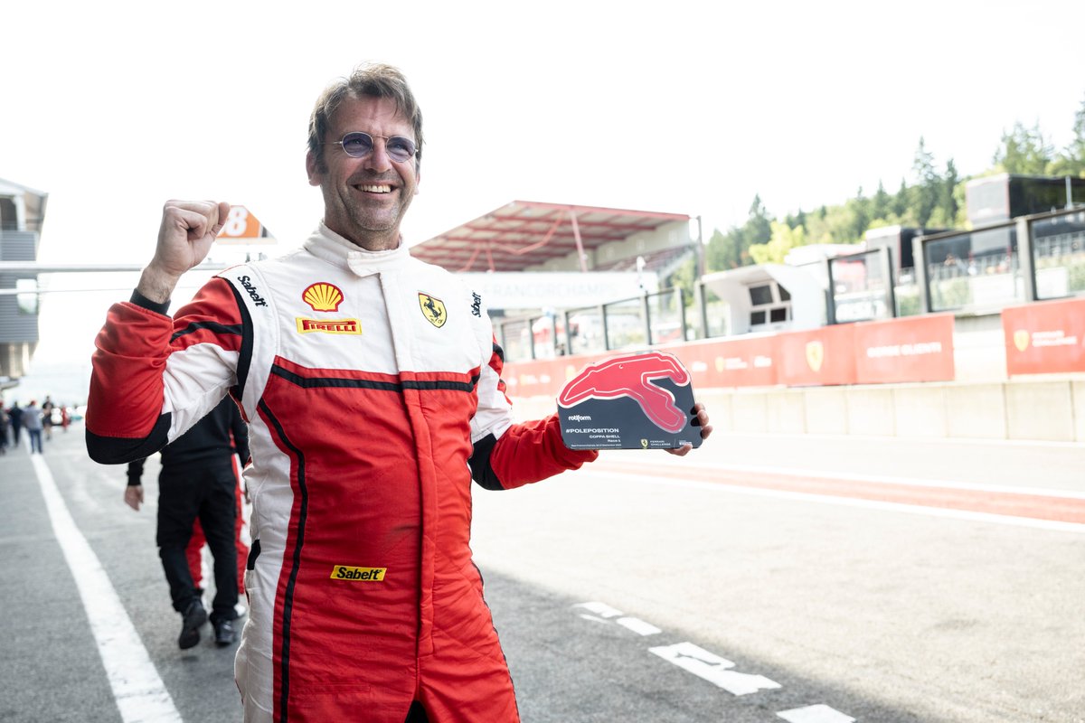 FerrariRaces's tweet photo. A round of 👏🏻 👏🏻 for today’s #FerrariChallenge EU and UK polesitters at @circuitspa: 
▶️ Trofeo @pirellisport 
EU E.Donno 
UK A.Morrow
▶️Coppa @shellmotorsport
 EU R.Grouwels 
UK R.Rees 
Congratulations!
@FNEPR #RotiformGoldenWheel 
⁣#Ferrari488ChallengeEvo #FerrariCorseClienti https://t.co/MZ6qwXacTl