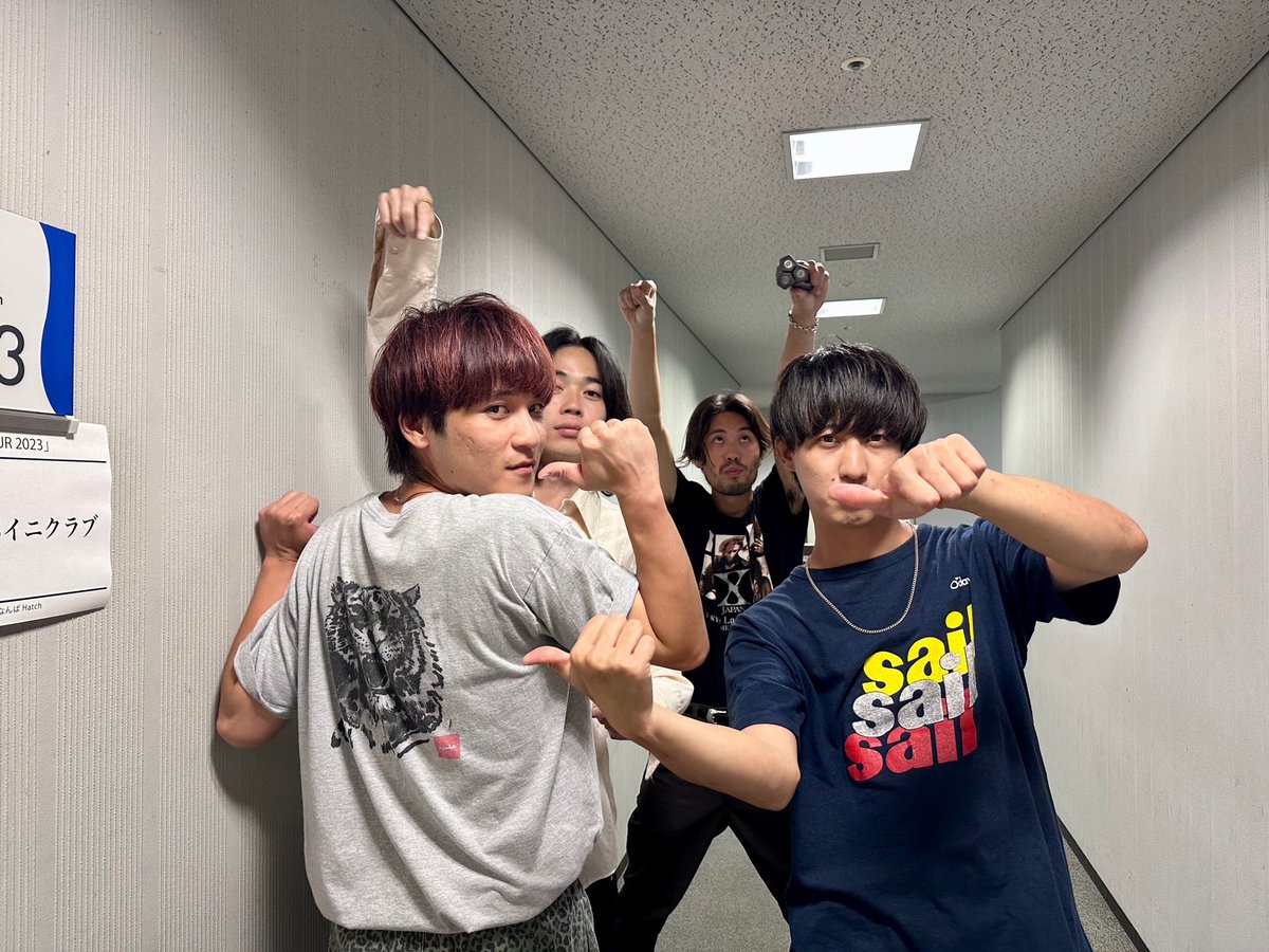 orangespinycrab's tweet photo. the shes gone
全国ツアー「重い愛 TOUR 2023」
@ なんばHatch 公演終了しました🙌

the shes gone、来てくれた皆さん
ありがとうございました💥💥

また大阪来ます🐙
一緒にライブハウスで遊びましょう🕺 https://t.co/cidD6GIZHT