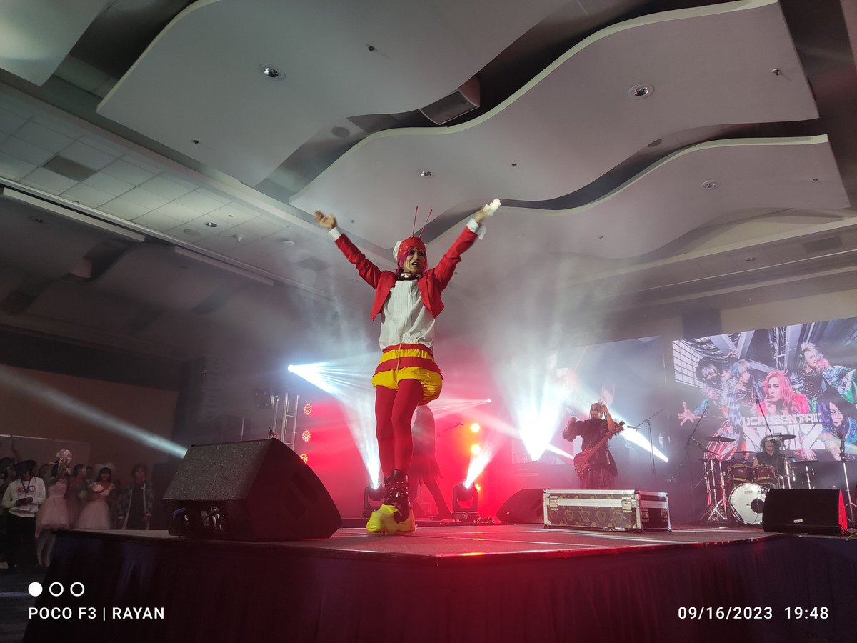 animePHproject's tweet photo. UUCHUSENTAI:NOIZ ends their performance with their rendition of Orange and Lemon's "Pinoy Ako" !

#BOA2023 #TheBestOfAnime #TheBestOfAnime2023 https://t.co/SL77Qla6rl
