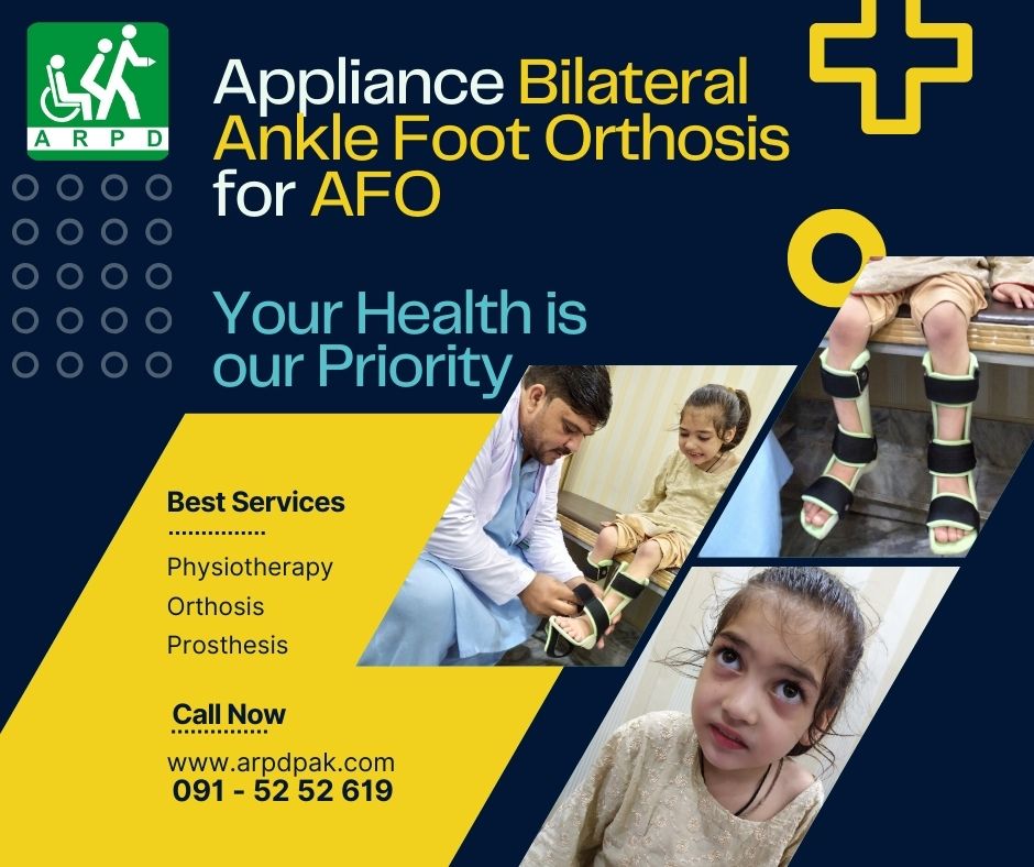 HHCSARPD's tweet photo. Patient: Asia Mumtaz Case Cp
Appliance Bilateral ankle foot Orthosis for AFO
Association for the Rehabilitation of the Physically Disabled
#arpd #physioterapy #peshawar #rcpd #helpingothers #helpinghearts #rehabilitation #skillsdevelopment #SkillsForLife #skills https://t.co/xLwMZJpmtP