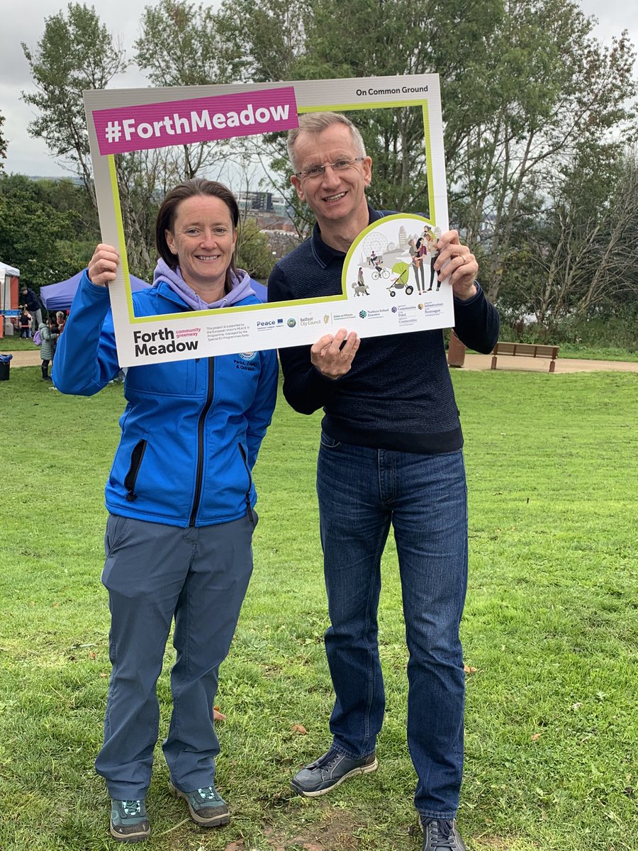 BrianKingston's tweet photo. Lots of free family fun also at Springfield Park - on till 3pm, marking the completion of the Forth Meadow Community Greenway π #ForthMeadow https://t.co/mUyxsTZAF2