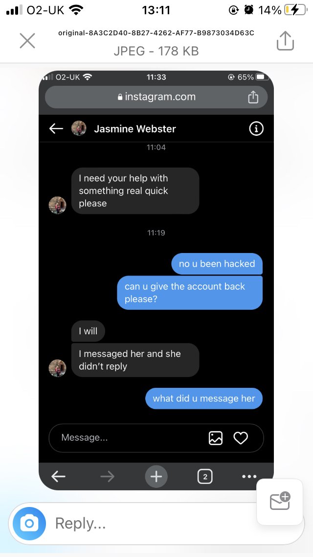 Emails sent to <a href="/instagram/">Instagram</a> both the support and phishing emails. Bear in mind that people have been reporting my hacked account for nearly two weeks and the hacker has stolen so many other peoples accounts and data due to lack of response from <a href="/instagram/">Instagram</a>