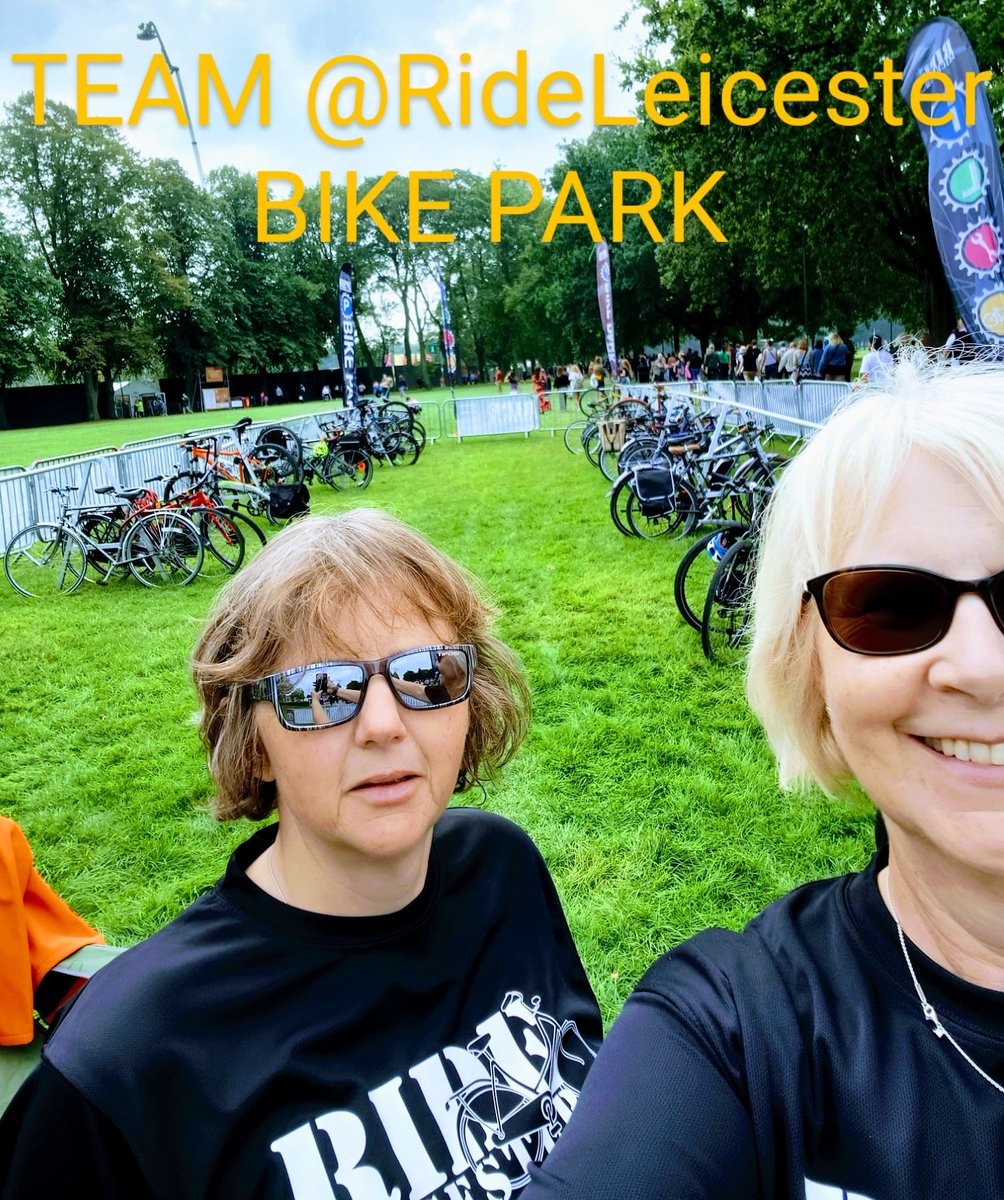 It's warming up at Victoria Park ! Listen for an interview with the Bike Park team on @BBCLeicester ! @Leicester_News @visit_leicester @activetravelcaf @activetraveleng @CHYMLeics @LiveWellLeics @coolasleicester @LeicsCountyBike @SustransEMids @CyclingUK_EMids @janet_rideleics